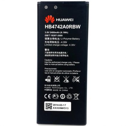 Батарея для Huawei Honor 3C, G730, H30-U10 (HB4742A0RBC, HB4742A0RBW) /Original PRC/ 12 мес. гарантии