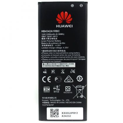 Батарея для Huawei HB4342A1RBC - Y5 II, Y6 2015, Honor 4A, Honor 5, Honor 5A - 2200 mAh /Original PRC/ 12 мес. гарантии
