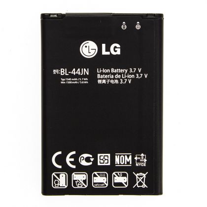 Батарея для LG BL-44JN - X135, X145, P970, L3, L5 /Original PRC/ 12 мес. гарантии, 1500 mAh
