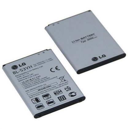 Батарея для LG G3, D855, D853, D850, D851, VS985, D830, D858, F400, F400L, F400S, F400 (BL-53YH) /Original PRC/ 12 мес. гарантии