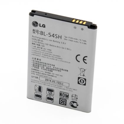 Батарея для LG G3s, D724, L80, L90, L90 Dual, D380, D405, D410 (BL-54SH/BL-54SG) /Original PRC/ 12 мес. гарантии, 2540 mAh