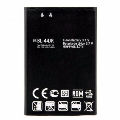 Батарея для LG P940 Prada, D170, L40, D160, KU5400, SU880 (BL-44JR) /Original PRC/ 12 мес. гарантии, 1540 mAh