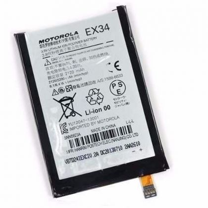 Батарея для Motorola EX34 (XT1055, XT1053, XT1056, XT1058, XT1060) /Original/ 12 мес. гарантии