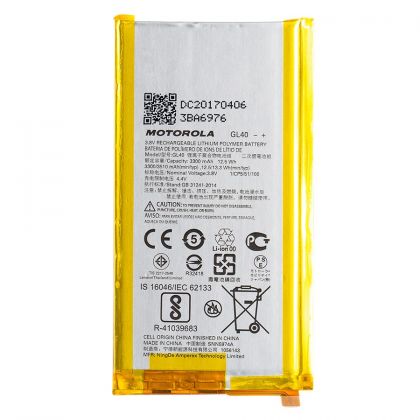 Батарея для Motorola GL40 XT1635-02 /Original PRC/ 12 мес. гарантии