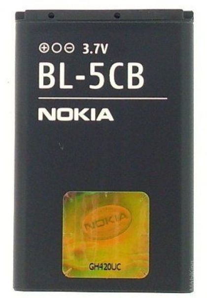 Батарея для Nokia BL-5CB /Original PRC/ 12 мес. гарантии