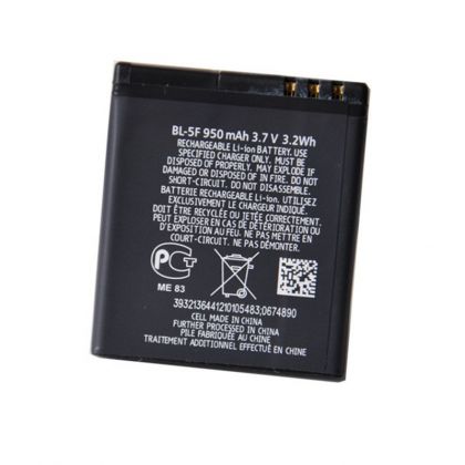 Батарея для Nokia BL-5F / N95, N96, N78, N79, N93i, E65, X5-01, 6210 Navigator, 6210S, 6260S, 6290, 6710N /Original/ 12 мес. гарантии