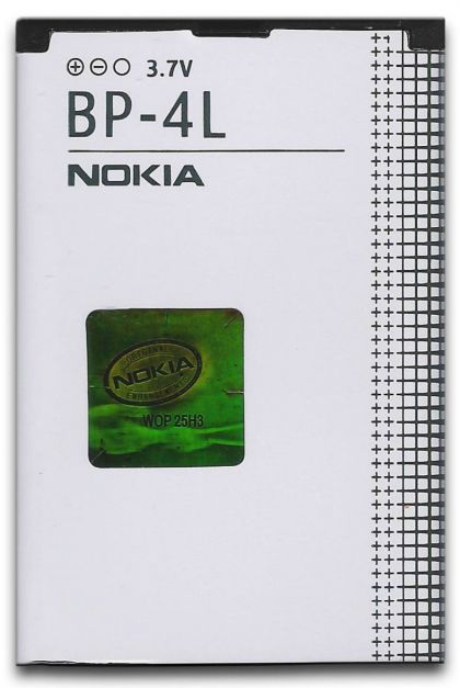 Батарея для Nokia BP-4L (E52 / E55 / E6-00 / E61i / E63 / E71 / E72 / E90 / N800 / N810 / N97) / Ergo F184 (1500 mAh) /Original/ 12 мес. гарантии