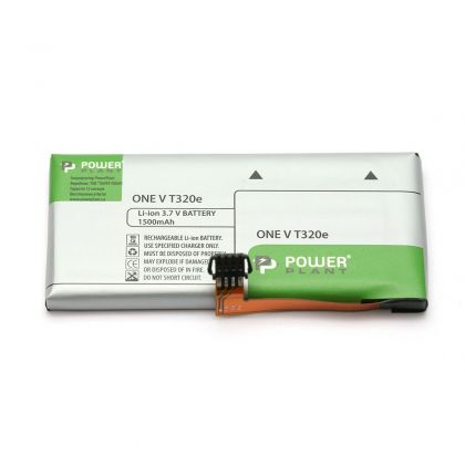 Батарея PowerPlant HTC One V T320e (BK76100, BV76100) 1500 mAh