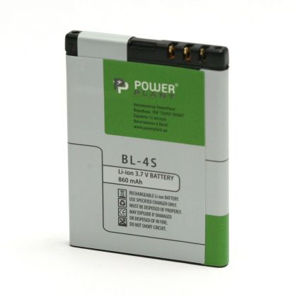 Батарея PowerPlant Nokia 2680, 3600 (BL-4S) 860 mAh