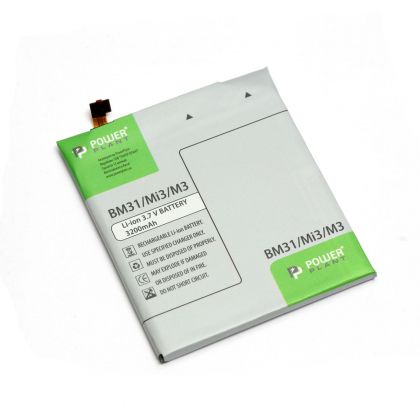 Батарея PowerPlant Xiaomi Mi3, M3 (BM31) 3200 mAh