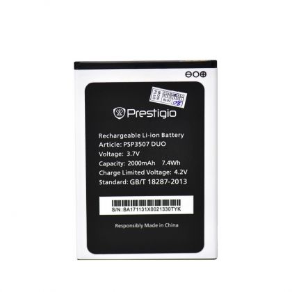 Батарея для Prestigio Muze A5, Wize N3, Wize NX3, Wize NK3 / 3506/ 3507/ 3517/ 3527/ 5502 /Original PRC/ 12 мес. гарантии