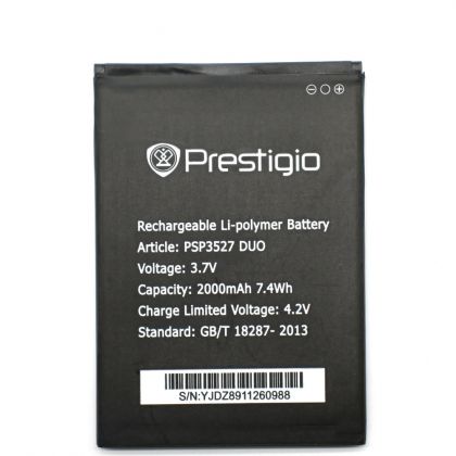 Батарея для Prestigio Muze A5, Wize N3, Wize NX3, Wize NK3 / 3506/ 3507/ 3517/ 3527/ 5502 /Original PRC/ 12 мес. гарантии