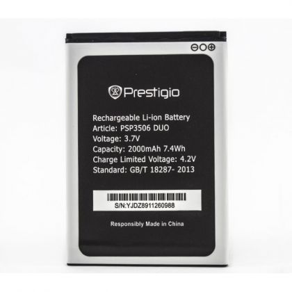Батарея для Prestigio Wize M3 / 3506 / PSP3506 / PAP3506 /Original PRC/ 12 мес. гарантии