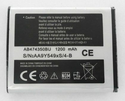 Батарея для Samsung D780 / AB474350BU /Original/ 12 мес. гарантии