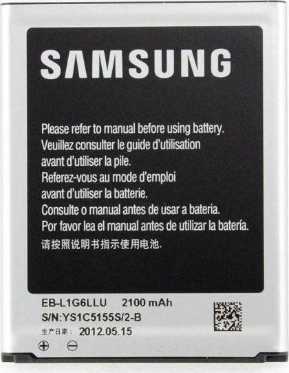 Батарея для Samsung S3, i9300, i9082, Galaxy Grand и др. EB-L1G6LLU 2100 mAh /Original PRC/ 12 мес. гарантии