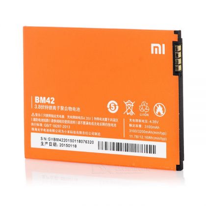 Батарея для Xiaomi BM42 (Redmi Note) /Original PRC/ 12 мес. гарантии