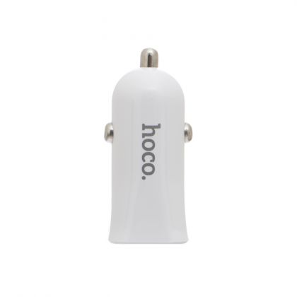 Автомобильное ЗУ Hoco Z12 2USB White (2.4A)