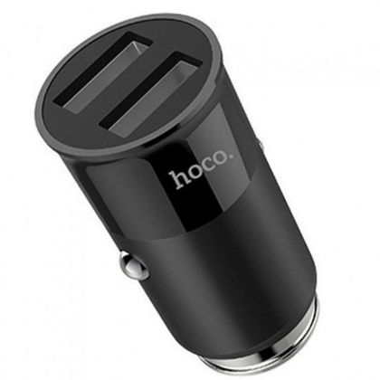 Автомобильное ЗУ Hoco Z17A 2USB Black (3.1A)