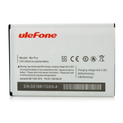 Батарея для Ulefone Be Pro / Be Pro 2 / L55 / 3019 /Original PRC/ 12 мес. гарантии