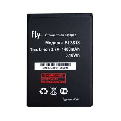 Батарея для Fly BL3818 (IQ4418) ERA Style 4 / Micromax S308 (1400 mAh) /Original PRC/ 12 мес. гарантии