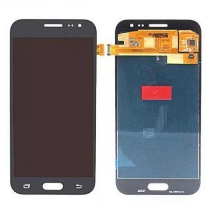 Дисплей (LCD) Samsung GH97-17940C J200F Galaxy J2 с сенсором чёрный сервисный