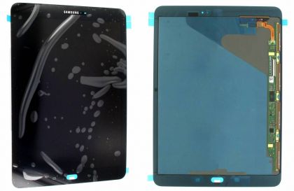 Дисплей (LCD) Samsung GH97-18911A SM-T813 Galaxy Tab S2 с сенсором черный сервисный