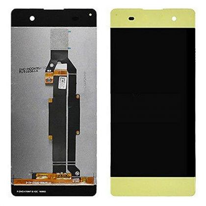 Дисплей (LCD) Sony F3111 Xperia XA/ F3112/ F3113/ F3115/ F3116 с сенсором золотой оригинал
