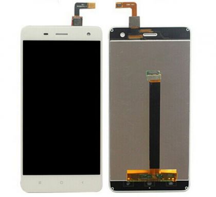 Дисплей (LCD) Xiaomi Mi4 с сенсором белый