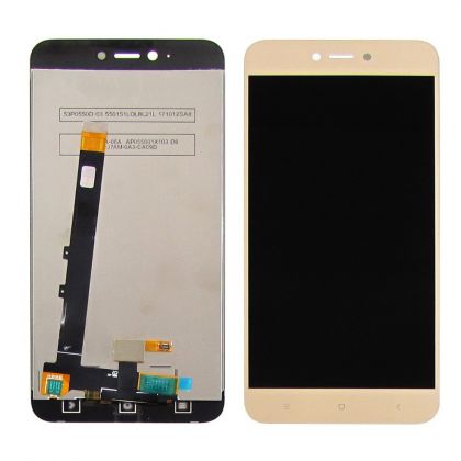 Дисплей (LCD) Xiaomi Redmi 5A с сенсором золотой