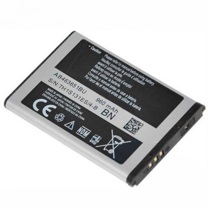 Батарея для Samsung AB463651BU/E/C -S3650, C3312, C3060, C3322, L700, S5600 - 960 mAh /Original PRC/ 12 мес. гарантии