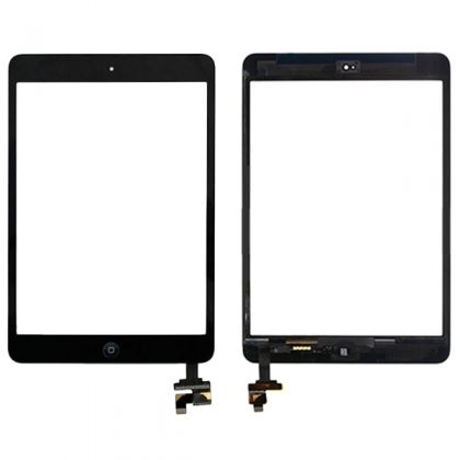 Тачскрин Apple iPad mini (flex+button+IC) Черный