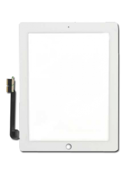 Тачскрин iPad 3/4 New Белый with button Home