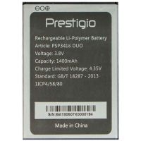 Батарея для Prestigio PSP3416 Wize YA3 / Li-Polymer 1400 mAh 3.8V /Original PRC/ 12 мес. гарантии