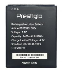 Батарея для Prestigio PSP3515 Muze U3 /Original PRC/ 12 мес. гарантии