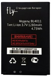 Батарея для Fly BL4011 (Fly IQ235 Uno) 1280 mAh /Original PRC/ 12 мес. гарантии