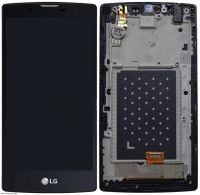 Дисплей (LCD) LG H522Y G4c/ H525N/ H525Y с сенсором черный + рамка