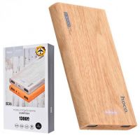 Повербанк Hoco B36 Wooden mobile 13000 mAh Oak Wood