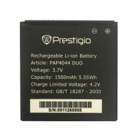 Батарея для Prestigio PAP4044, PAP4322 /Original PRC/ 12 мес. гарантии, 1500 mAh