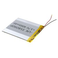 Батарея универсальный 358090P 90 х 83 х 3 мм, 4000 mAh 3.7 V,