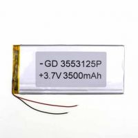 Батарея 3553125P универсальный с контроллером, 3,5 х 53 х 125 мм (3500 mAh)/ для планшета