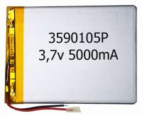 Батарея 3590105P универсальный с контроллером, 3,8 х 90 х 117 мм (5000 mAh)/ для планшета
