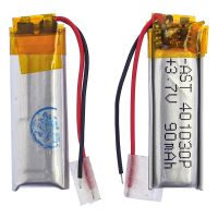Батарея 401030P универсальный с контроллером, 4,5 х 10 х 30 мм (90 mAh)/ для TWS наушников, Bluetooth гарнитур, MP3 плееров