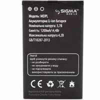 Батарея для Sigma Comfort 50 Elegance, Meipl 1200 mAh /Original PRC/ 12 мес. гарантии