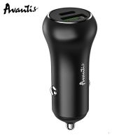Автомобильное ЗУ Avantis A918PD 38W (PD20W + QC3.0) Black