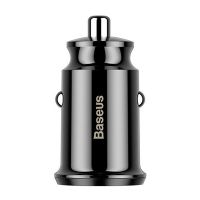 Автомобильное ЗУ Baseus Grain Dual CCALL-ML-01 3,1A Black