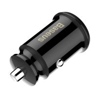 Автомобильное ЗУ Baseus Grain Dual CCALL-ML-01 3,1A Black