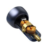 Автомобильное ЗУ Baseus Particular Digital Display PPS Dual Quick Charger 65W USB + Type-C CCKX-C0 Стальной