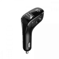 Автомобильное ЗУ Baseus Streamer F40 Bluetooth FM Launcher 15W 2USB CCF40-01 Black