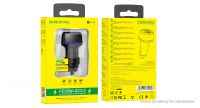 Автомобильное ЗУ Borofone BZ14A PD20W+QC3.0 Type-C to Type-C 3A Black