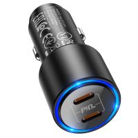 Автомобильное ЗУ Hoco NZ3 Dual Port PD QC3.0 40W Black